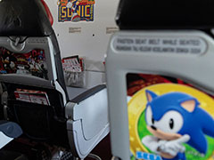 コラボ塗装機「ソニック・ザ・ヘッジホッグ」号の就航記念イベント，マレーシアのクアラルンプール国際空港で昨日開催