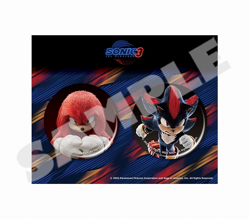画像ギャラリー No.006のサムネイル画像 / 映画「ソニック × シャドウ TOKYO MISSION」の新グッズが登場。Tシャツやアクスタなどをラインナップ