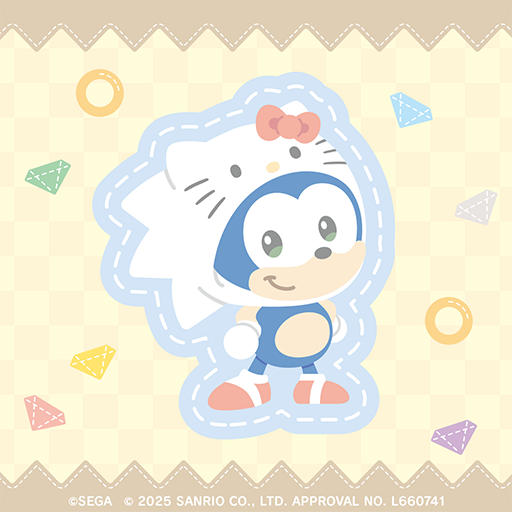 画像ギャラリー No.003のサムネイル画像 / ソニックのショートアニメ「SONIC & FRIENDS」とサンリオキャラクターズがコラボ。2025年サンリオキャラクター大賞にエントリー