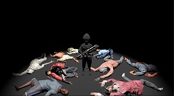 画像ギャラリー No.009のサムネイル画像 / おじさんの異変を見つけて銃で排除。探索型ホラーアクション「ミスター9」3月にSteamで配信。2部構成で世界の秘密に迫る