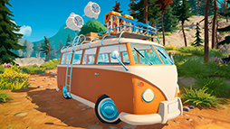 画像ギャラリー No.001のサムネイル画像 / キャンピングカーをカスタマイズして旅するオープンワールドSLG「Outbound」,クラウドファンディングをKickstarterで開始