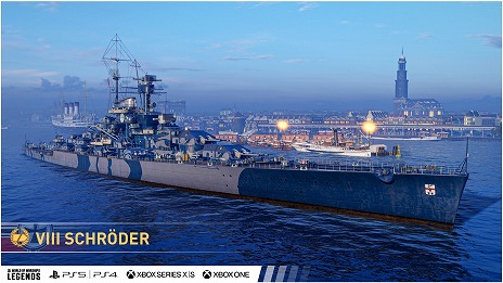 画像ギャラリー No.005のサムネイル画像 / 「World of Warships: Legends」最新アップデート「春の潮流」を配信。プレミアム巡洋艦を獲得できる「フランダースの獅子」実施
