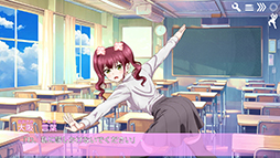 画像ギャラリー No.002のサムネイル画像 / 「立ち絵が変なポーズの恋愛アドベンチャー」無料版,Steamストアページを公開。有料版とは異なる展開が見られる