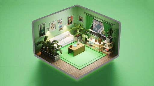 画像ギャラリー No.003のサムネイル画像 / ゲーミングな部屋からガレージまで。さまざまな部屋が作れるシミュレーションパズル「Furnish Master」,早期アクセスをSteamで開始