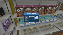 画像ギャラリー No.002のサムネイル画像 / スーパーマーケット経営シム「Supermarket Simulator」の早期アクセスがスタート。価格設定からレジ打ちまで，あらゆる業務を体験できる