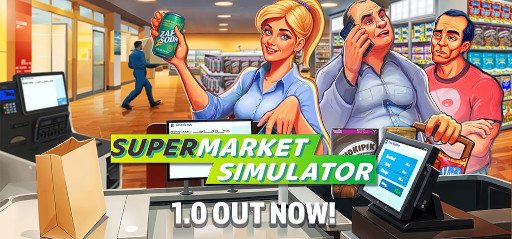 画像ギャラリー No.001のサムネイル画像 / スーパー経営シム「Supermarket Simulator」，製品版をSteamでリリース。オンライン注文システムを実装
