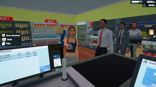 画像ギャラリー No.003のサムネイル画像 / スーパー経営シム「Supermarket Simulator」，製品版をSteamでリリース。オンライン注文システムを実装