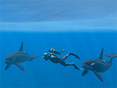ダイバーとなって海域を泳ぎ，500種類以上の生き物と出会える「FOREVER BLUE LUMINOUS」，公式サイトを公開。各種機能の紹介も