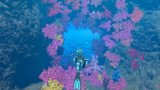 画像ギャラリー No.004のサムネイル画像 / 「FOREVER BLUE LUMINOUS」,遭遇する生き物や,みんなでダイビングの様子などを確認できる紹介映像を公開。2種類のCM映像も