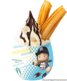 画像ギャラリー No.006のサムネイル画像 / 「パワプロ＆プロスピcafé」が3月14日に神宮球場でオープン。「矢部でやんすソフトクリーム」などスイーツ中心のラインナップ