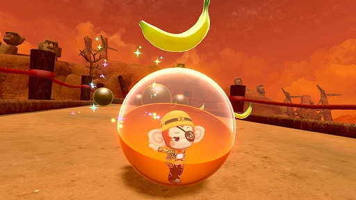 画像ギャラリー No.010のサムネイル画像 / 「スーパーモンキーボール バナナランブル」，DLC「セガパス」のアクセル，ビート，セガコーデパーツパックを配信開始
