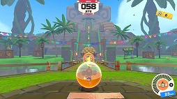 画像ギャラリー No.008のサムネイル画像 / 「スーパーモンキーボール バナナランブル」,ワールド3までの全30ステージを遊べる無料体験版を公開