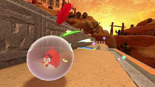 画像ギャラリー No.003のサムネイル画像 / 「スーパーモンキーボール バナナランブル」，Angry BirdsとのコラボDLCを発売。レッドがプレイアブルキャラで登場