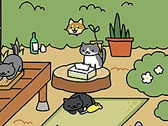 「ねこあつめ2」，各アプリストアで配信中。基本的なゲーム性を踏襲しつつ，新たなねこや機能を追加してゲーム内容をパワーアップ