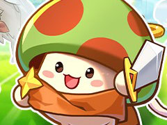 セールスランキング上位を記録中の話題作！ スマホ向け新作放置RPG「キノコ伝説：勇者と魔法のランプ」，2月23日にサービス開始