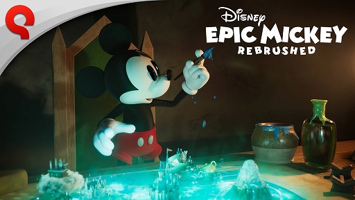 画像ギャラリー No.001のサムネイル画像 / リメイク版「Disney Epic Mickey」日本向けアナウンストレイラー公開。ミッキーにダッシュやグラウンドパウンドなど新技が登場