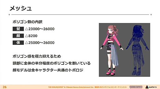 画像ギャラリー No.010のサムネイル画像 / 神は細部に宿る――「学園アイドルマスター」3Dキャラ・背景・ライブ演出はいかにこだわり抜かれ，生まれたのか？［CEDEC 2024］