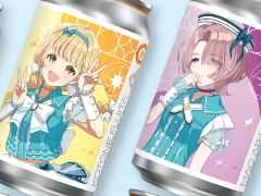 「学園アイドルマスター」の描き下ろしイラストを使用したオリジナルラベル缶が本日発売。ランダム全13種で，複製サイン入り缶も