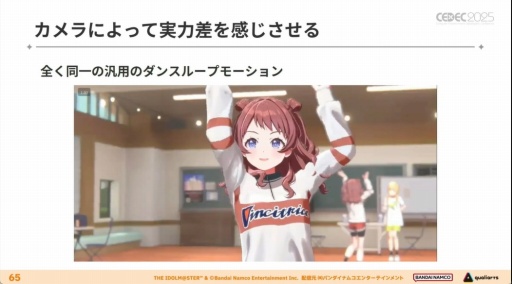 画像ギャラリー No.021のサムネイル画像 / 「学園アイドルマスター」のコミュができるまで。制約の中でも，演出と工夫でアイドルたちをより輝かせるために［CEDEC 2025］