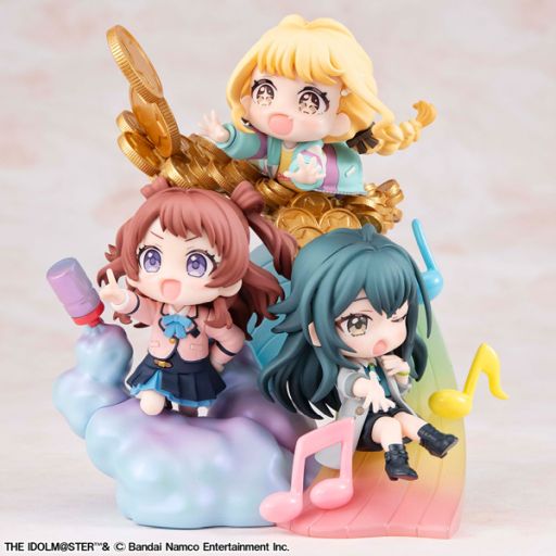 画像ギャラリー No.001のサムネイル画像 / フィギュア「FigUnity 学園アイドルマスター」,12月下旬に発売予定。花海咲季,月村手毬,藤田ことねの3人がまとめて可愛く立体化