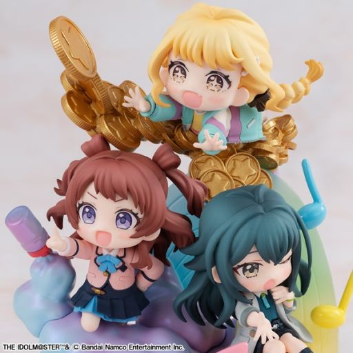 画像ギャラリー No.012のサムネイル画像 / フィギュア「FigUnity 学園アイドルマスター」,12月下旬に発売予定。花海咲季,月村手毬,藤田ことねの3人がまとめて可愛く立体化