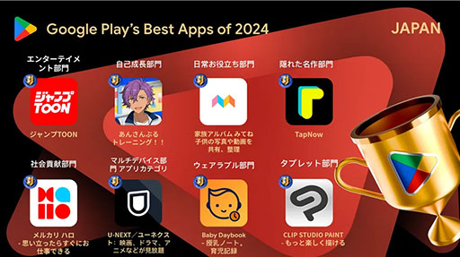 画像ギャラリー No.005のサムネイル画像 / 「学園アイドルマスター」,Google Play ベスト オブ 2024のベストゲーム賞に決定。受賞作品全18コンテンツを発表