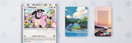 画像ギャラリー No.019のサムネイル画像 / 「ポケポケ」，新テーマ拡張パック「未知なる水域」を本日実装。ジョウト地方に登場するポケモンのカードを多数収録