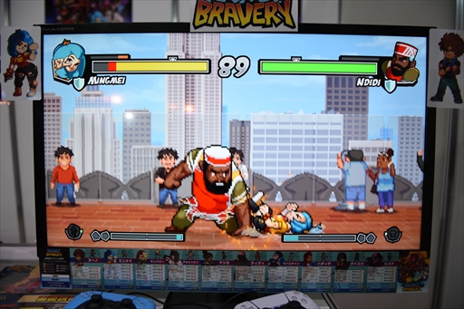 画像ギャラリー No.005のサムネイル画像 / ［プレイレポ］EVO Japanに出展されていた「Pocket Bravery」をチェック。ブラジル産のクラシカルな格闘ゲームが今夏家庭用向けに登場