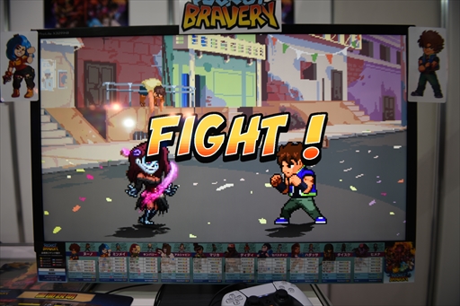 画像ギャラリー No.006のサムネイル画像 / ［プレイレポ］EVO Japanに出展されていた「Pocket Bravery」をチェック。ブラジル産のクラシカルな格闘ゲームが今夏家庭用向けに登場