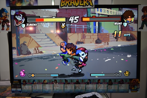 画像ギャラリー No.009のサムネイル画像 / ［プレイレポ］EVO Japanに出展されていた「Pocket Bravery」をチェック。ブラジル産のクラシカルな格闘ゲームが今夏家庭用向けに登場