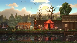画像ギャラリー No.001のサムネイル画像 / すべてを奪われた男の復讐劇を描くADV「Sons of Valhalla」4月5日にリリース。拠点建設ストラテジーと2Dアクションを融合
