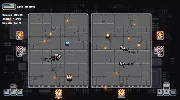 画像ギャラリー No.005のサムネイル画像 / WASDとカーソルキーで2機を1人で同時操作する弾幕回避ゲーム「13 Seconds」，本日Steamでリリース予定