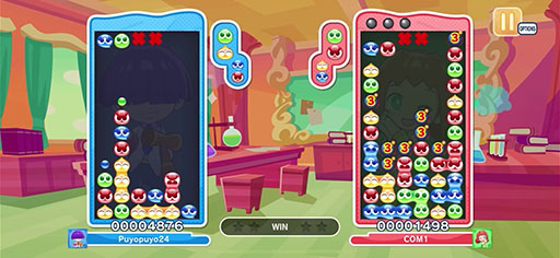画像ギャラリー No.002のサムネイル画像 / 「ぷよぷよパズルポップ」,新ルール「ばくだん」「サーチライト」を追加