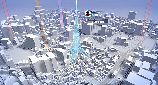 画像ギャラリー No.002のサムネイル画像 / 現実とリンクしたサイバーパンク風の3D世界が描かれるWeb3位置情報ゲーム「L3E7」を紹介。ランドマークでボスと戦い,報酬を手に入れる【PR】