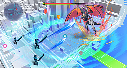 画像ギャラリー No.004のサムネイル画像 / 現実とリンクしたサイバーパンク風の3D世界が描かれるWeb3位置情報ゲーム「L3E7」を紹介。ランドマークでボスと戦い,報酬を手に入れる【PR】