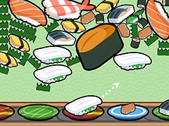 相手にバランを送り付けながら寿司を大きくする「SUSHI ショット オンライン」，予約受付を開始