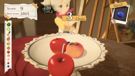 画像ギャラリー No.005のサムネイル画像 / お皿にフルーツを投げ入れていくPC版「フルーツマウンテン」，Steamで配信開始。リリース記念セールで4月1日まで10％オフ