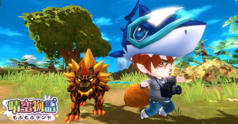 画像ギャラリー No.005のサムネイル画像 / かわいい獣人に変身して戦おう！　MMORPG「晴空物語 もふもふランド」，スマホ向けに配信開始