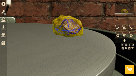画像ギャラリー No.006のサムネイル画像 / 宝石クラフトシム「LAPIDARY: Jewel Craft Simulator」，Steamストアページを公開中。シンプルな操作で，オーダーに沿って原石を加工しよう
