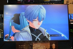 画像ギャラリー No.005のサムネイル画像 / 「アズールプロミリア」の戦闘は，見た目以上にがっつりアクション。美少女3人＋モンスター3体でパーティ編成してガチバトル［TGS2025］