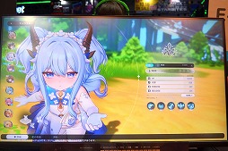 画像ギャラリー No.009のサムネイル画像 / 「アズールプロミリア」の戦闘は，見た目以上にがっつりアクション。美少女3人＋モンスター3体でパーティ編成してガチバトル［TGS2025］