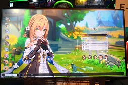 画像ギャラリー No.015のサムネイル画像 / 「アズールプロミリア」の戦闘は，見た目以上にがっつりアクション。美少女3人＋モンスター3体でパーティ編成してガチバトル［TGS2025］