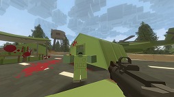 画像ギャラリー No.008のサムネイル画像 / サンドボックス型のゾンビサバイバル「UNTURNED」,Switch版を本日リリース。最大23人のマルチプレイや,画面分割の2人同時プレイも可能