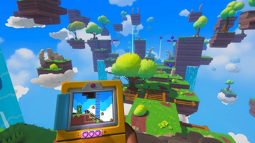 画像ギャラリー No.001のサムネイル画像 / 視線の矛盾がゲームプレイの大きなカギに。2D/3Dプラットフォーマー「Screenbound」が提示するレトロな雰囲気ながらも斬新なプレイ体験を満喫