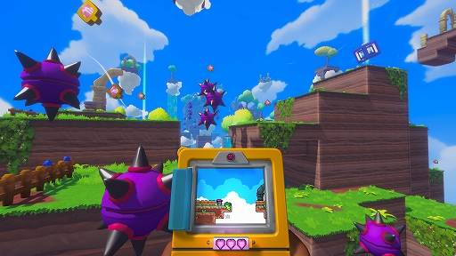 画像ギャラリー No.004のサムネイル画像 / 視線の矛盾がゲームプレイの大きなカギに。2D/3Dプラットフォーマー「Screenbound」が提示するレトロな雰囲気ながらも斬新なプレイ体験を満喫