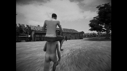 画像ギャラリー No.002のサムネイル画像 / ［GDC 2024］モノクロ世界で展開するホラーADV「HORSES」を紹介。不気味な農場で14日間におよぶ奇妙な出来事を体験する