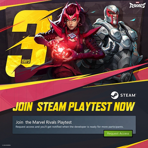 画像ギャラリー No.004のサムネイル画像 / マーベルキャラの6vs6TPS「Marvel Rivals」のPC版クローズドβテスト参加者が募集中。テスト開始は7月24日7:00から