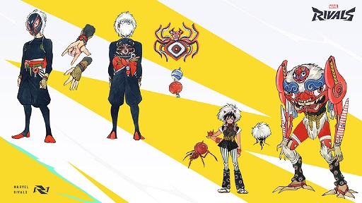 画像ギャラリー No.013のサムネイル画像 / 「Marvel Rivals」新ヒーロー「サイロック」は和風スタイルで参戦。開発チーム&アーティストがデザインの裏側を語る