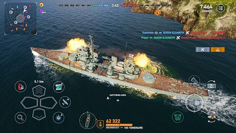 画像ギャラリー No.002のサムネイル画像 / スマホ版「World of Warships: Legends」の配信がスタート。基本プレイ無料で，コンシューマ版とのクロスプレイに対応