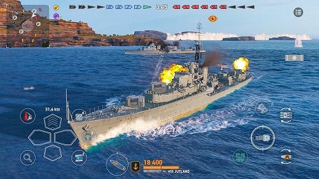 画像ギャラリー No.004のサムネイル画像 / スマホ版「World of Warships: Legends」の配信がスタート。基本プレイ無料で，コンシューマ版とのクロスプレイに対応